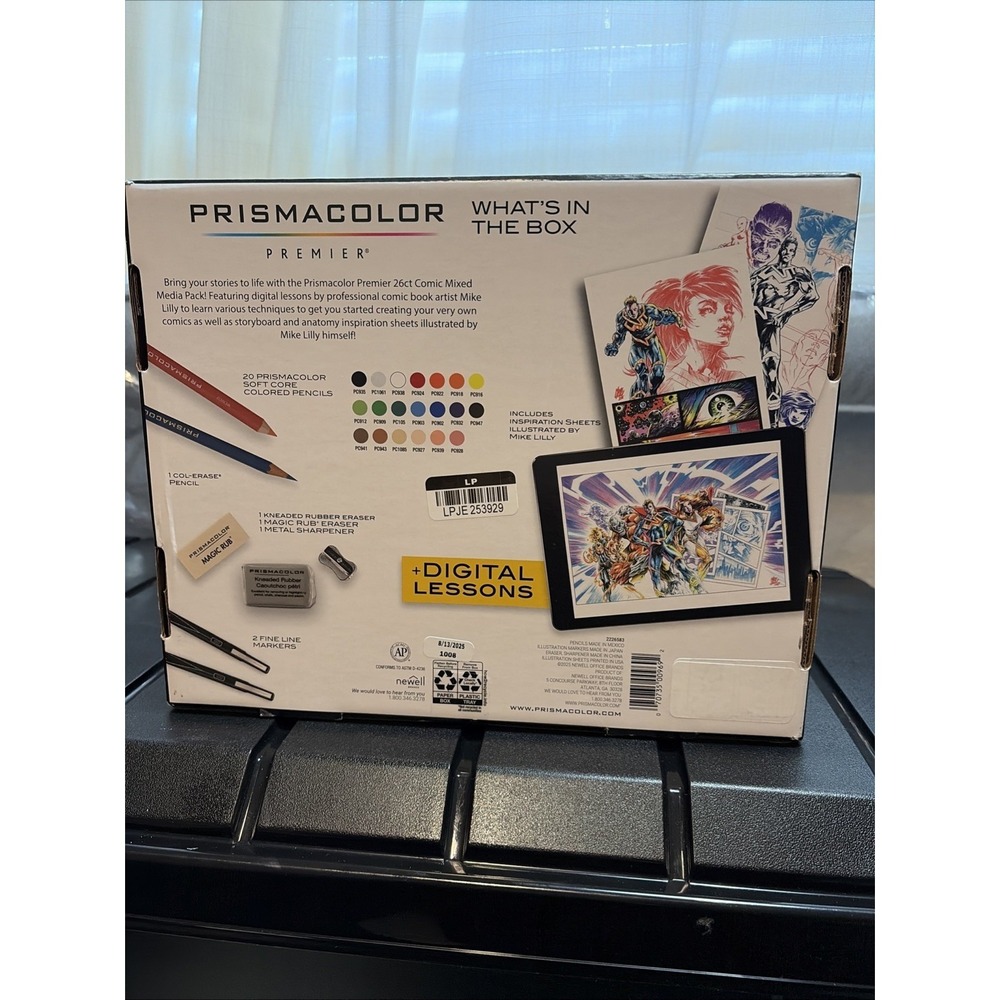 New Sealed Limited Edition Mike Lilly Prismacolor Premier 26ct Mixed Media Kit - Picture 3 of 5